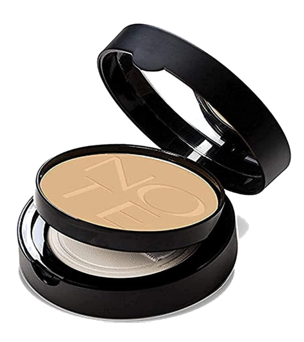 Note Luminous Silk Compact Powder 03 Medium Beige is a lightweight, smooth powder that provides radiant.