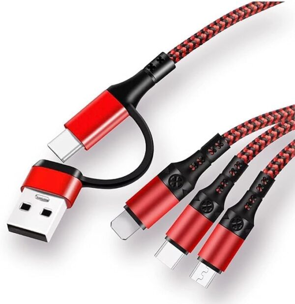 Universal USB 5-in-1 Mobile Charging Cable Versatile 5-in-1(AED-16) - Image 5