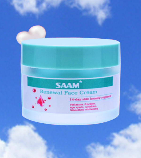 SAAM Renewal Face Cream Hydrates, rejuvenates, and improves skin texture for a youthful glow. - Image 2