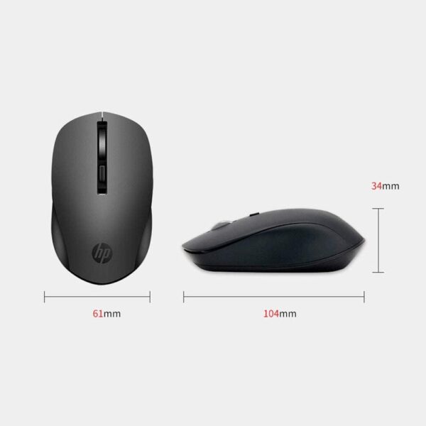 HP Wireless Mouse is a sleek, ergonomic device offering wireless connectivity, precise tracking, - Image 2