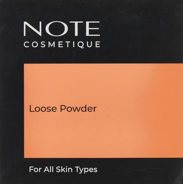 Note Loose Powder 02 - Light Beige is a lightweight, translucent setting powder that provides a matte finish. - Image 2