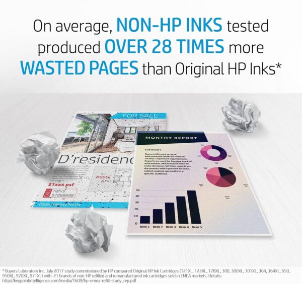 HP Cartridge Ink 305 Black offers reliable, high-quality printing with sharp, clear text. - Image 4