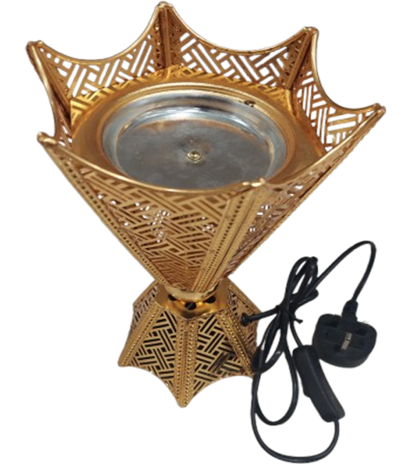 Electronic Viho Metal Burner Gold Colors For Home (Size 27cm ELT Gold= AED-55) - Image 2