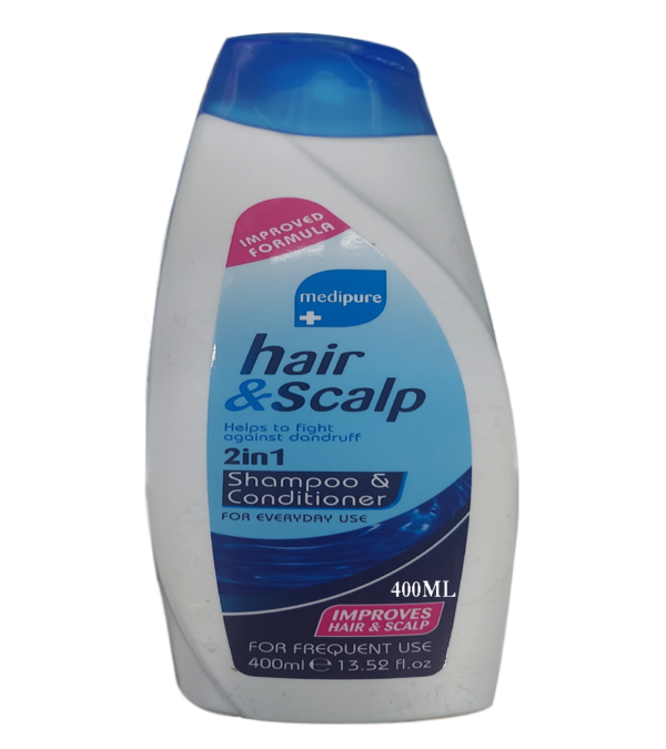 Hair & Scalp to Fight Against Dandruff 2 In 1 Shampoo Conditioner For Everyday USE