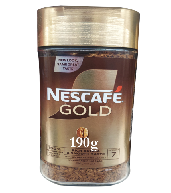 Nescafe Gold New Look Same Great Test 100% Natural (AED-58)