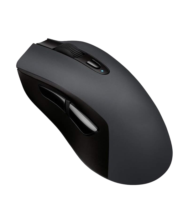 Trands K-W019M Rechargeable 2.4G Wireless Optical Mouse, Black, Ergonomic Design.(AED-50)