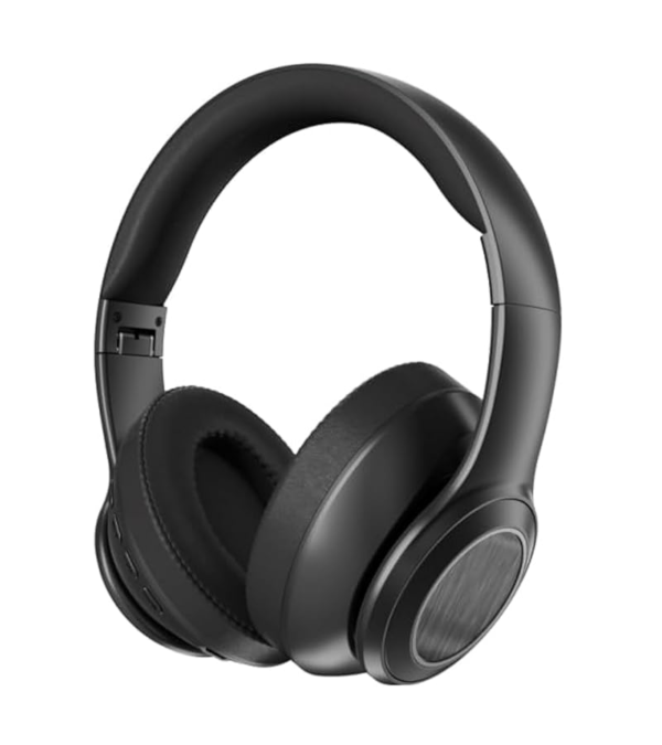 Trands MH84 ANC Wireless Headphone, Black: Active Noise Cancellation, High-Quality Sound, Comfortable Design