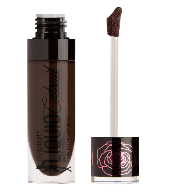 Wet n Wild Rebel Rose MegaLast Liquid Catsuit Matte Lipstick offers bold, long-lasting, matte color.