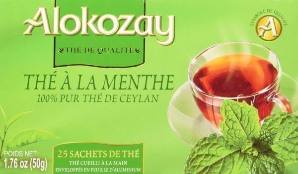 Alokozay Mint Tea Bag 24x25x2gm - Image 2