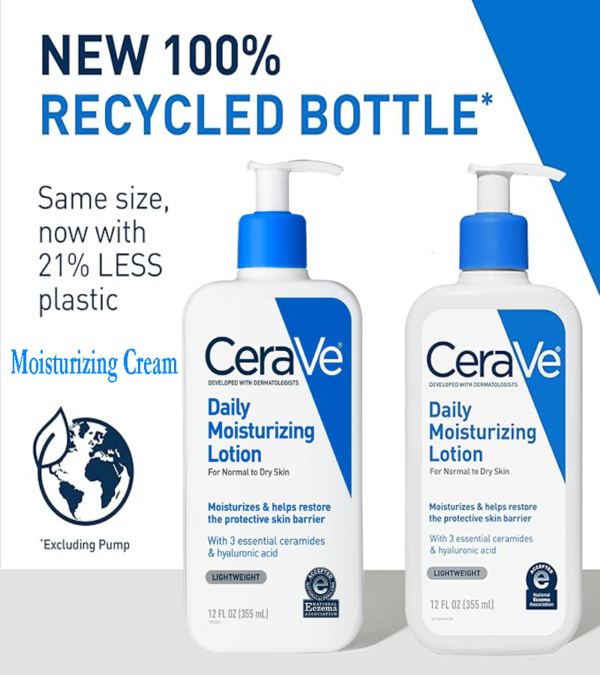 CeraVe Daily Moisturizing Lotion hydrates and restores skin with essential ceramides. - Image 3