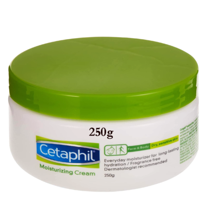 Cetaphil Moisturizing Cream 250g: Intense Hydration for Dry, Sensitive Skin, Skin Barrier Protection