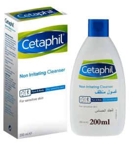 Cetaphil Non-Irritating Cleanser for Face & Body Gentle Care for Dry, Sensitive Skin 200ml