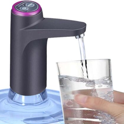 “Convenient 5-gallon water bottle pump, easy dispensing, portable, user-friendly design.”