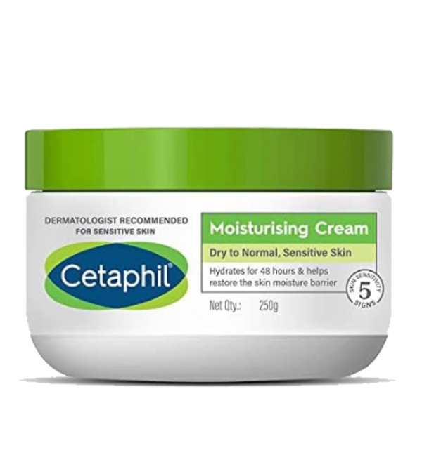 Cetaphil Moisturizing Cream 250g: Intense Hydration for Dry, Sensitive Skin, Skin Barrier Protection - Image 2