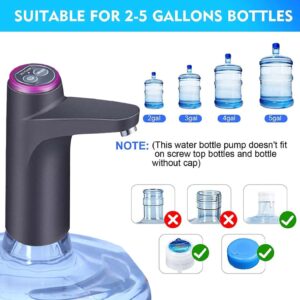 Convenient 5-gallon water bottle pump